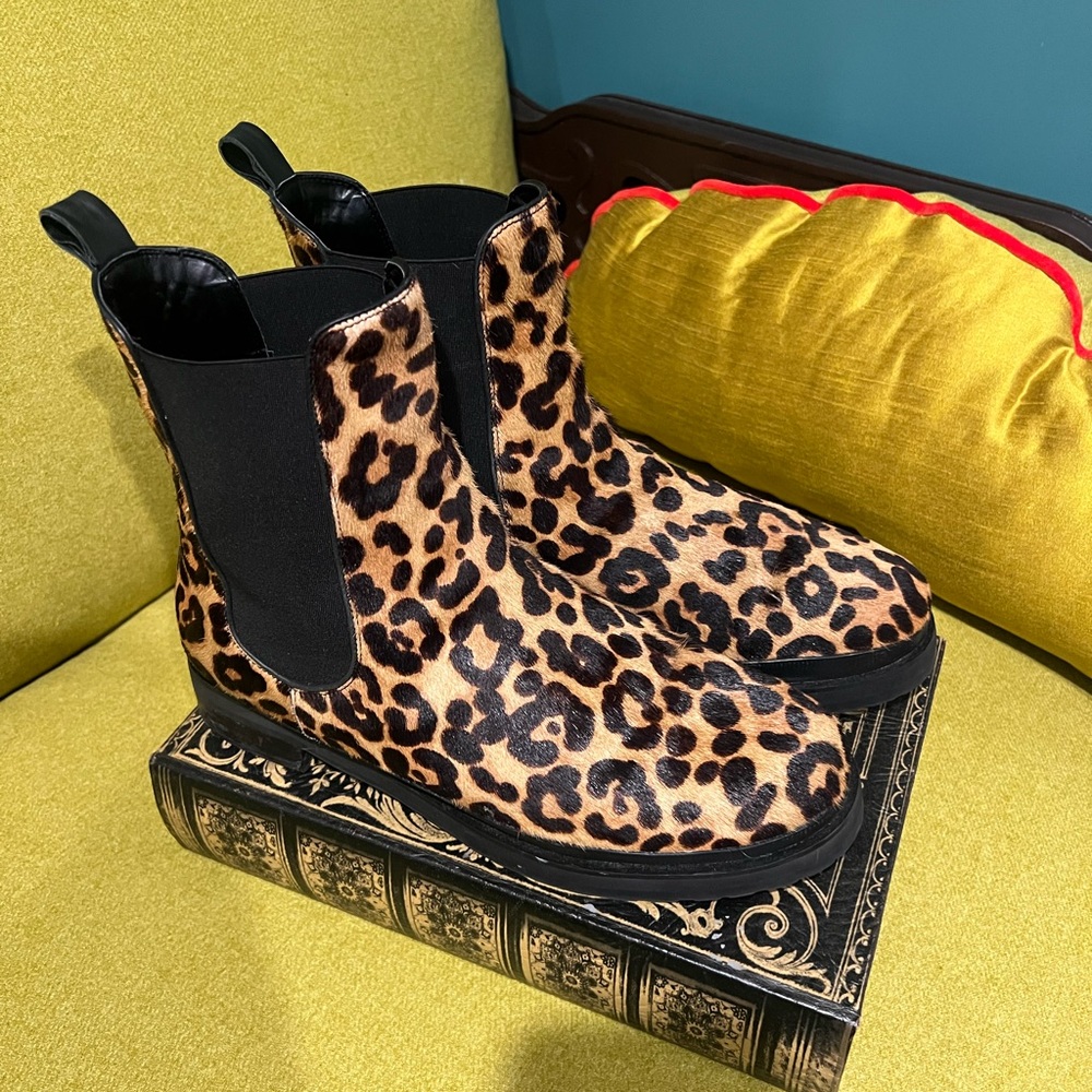 Aerosoles Camila Women's Mid-Calf Boots Leopard